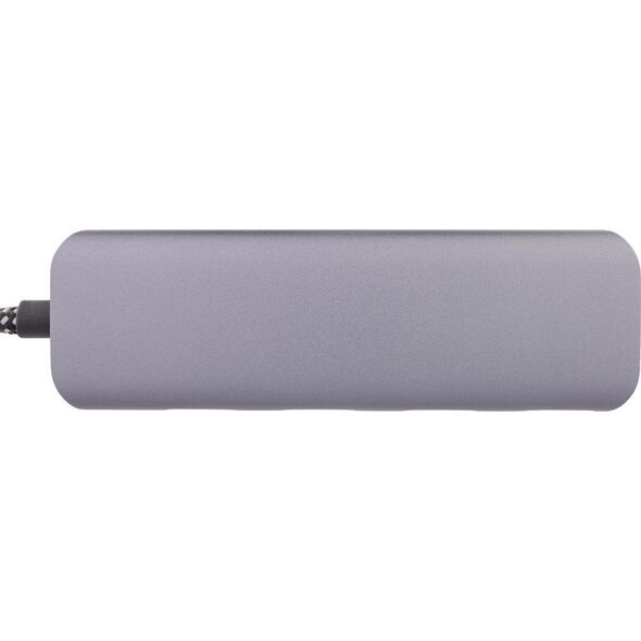 HUB USB InLine InLine® USB 3.2 Hub, USB Type-C to 4x USB A 10Gb/s, aluminium, grey