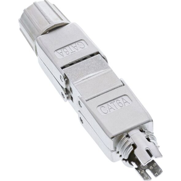 InLine InLine® Cable connector Cat.6A, shielded, tool free coupler