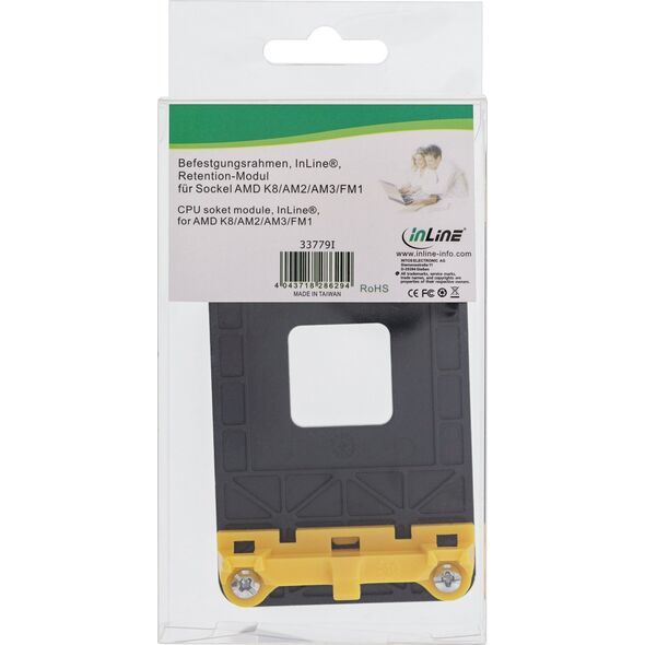 InLine InLine® CPU Socket Retention Module for AMD K8 / AM2 / AM3 / FM1