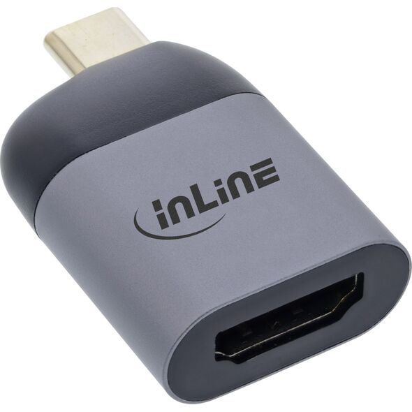 Adapter USB InLine InLine® USB Display Converter, USB Type-C male to HDMI female, 4K60Hz