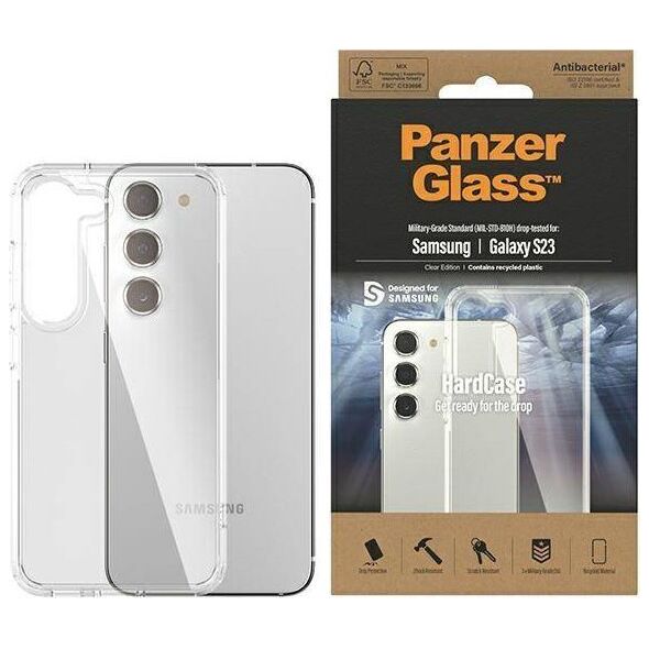 PanzerGlass Etui PanzerGlass ClearCase Samsung S23 S911 clear 0433 [H]