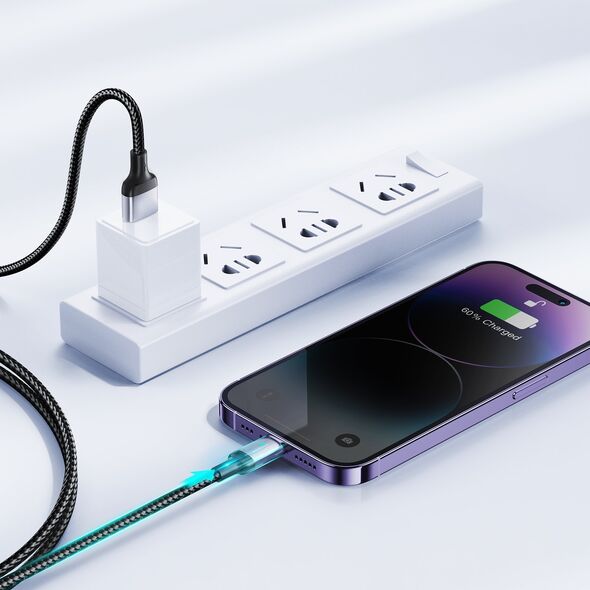 Kabel USB Joyroom USB-A - Lightning 1.2 m Czarny (JYR667)