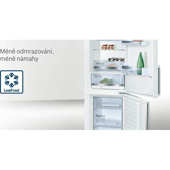 Lodówka Bosch Bosch fridge / freezer combination KGE49AICA series 6 C inox - series 6