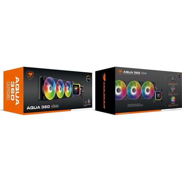 Chłodzenie wodne Cougar Aqua ARGB 360 (3MAQR360.0004)