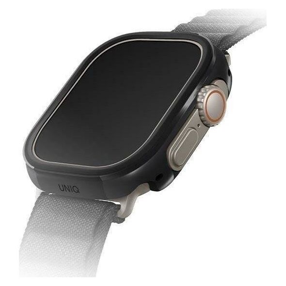 Uniq Etui UNIQ Valencia Apple Watch Ultra 49mm czarny/midnight black