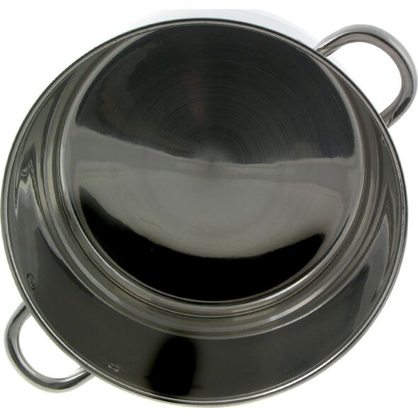 EDELHOFF INDUKCJA GARNEK stal z POKRYWKĄ 14,5L 32cm 7311