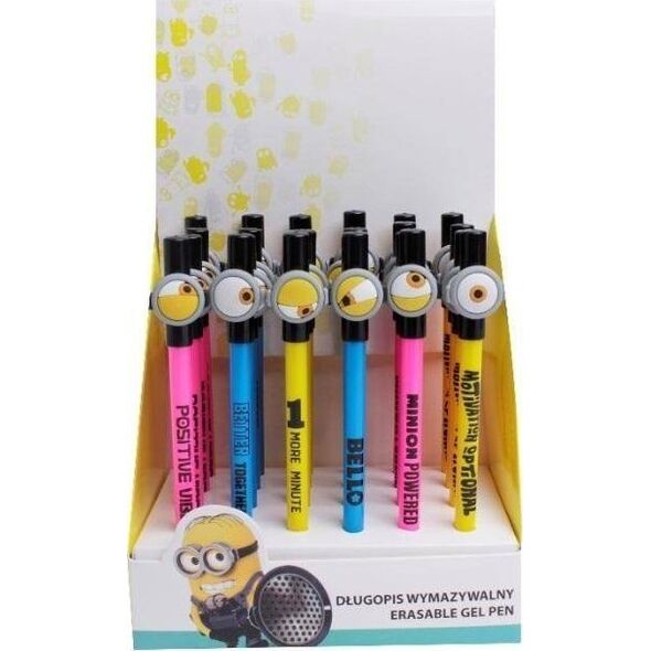 Beniamin Długopis wymazywalny Minionki (24szt)