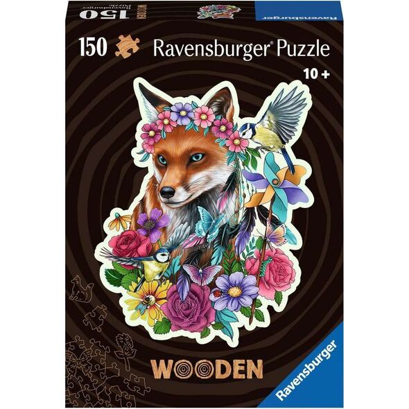 Ravensburger Ravensburger Wooden Puzzle Colorful Fox (150 pieces)