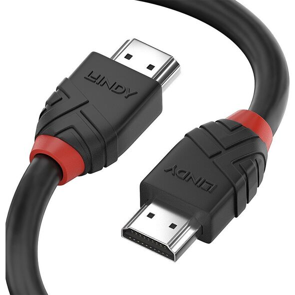 Kabel Lindy HDMI - HDMI 0.5m czarny (36770)