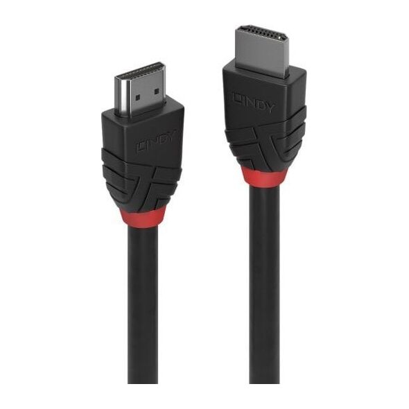 Kabel Lindy HDMI - HDMI 1 m czarny (36771)