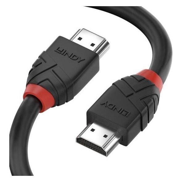 Kabel Lindy HDMI - HDMI 1 m czarny (36771)