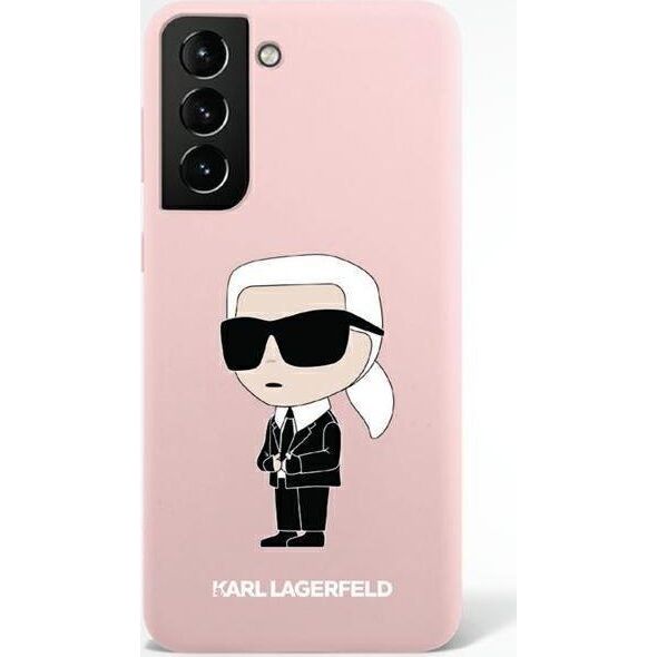 Karl Lagerfeld Karl Lagerfeld Silicone NFT Ikonik - Etui Samsung Galaxy S23 (różowy)