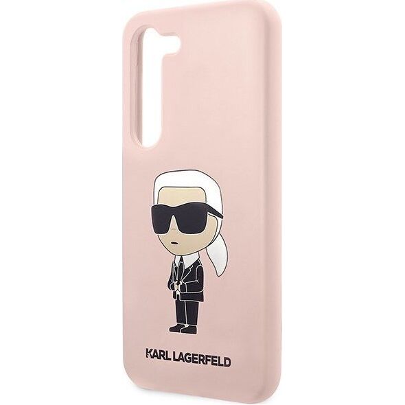 Karl Lagerfeld Karl Lagerfeld Silicone NFT Ikonik - Etui Samsung Galaxy S23 (różowy)
