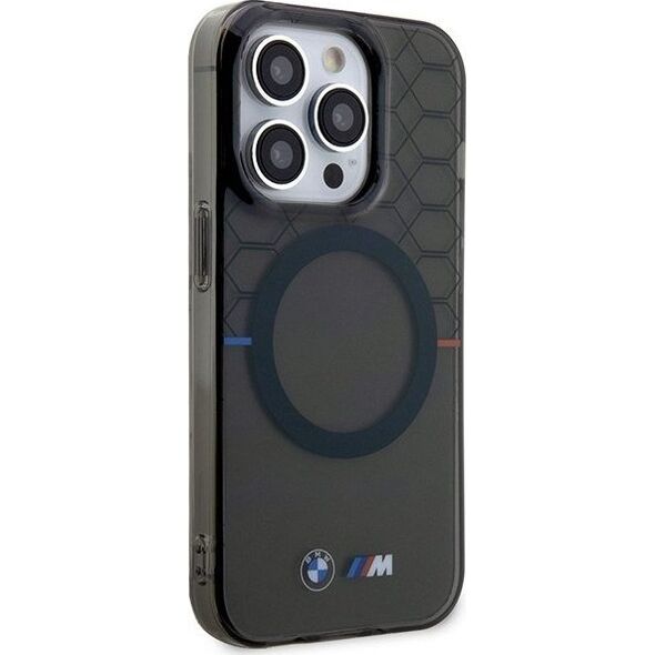 BMW BMW Pattern MagSafe - Etui iPhone 14 Pro (Szary)