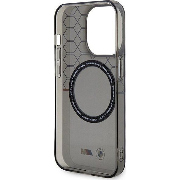 BMW BMW Pattern MagSafe - Etui iPhone 14 Pro (Szary)