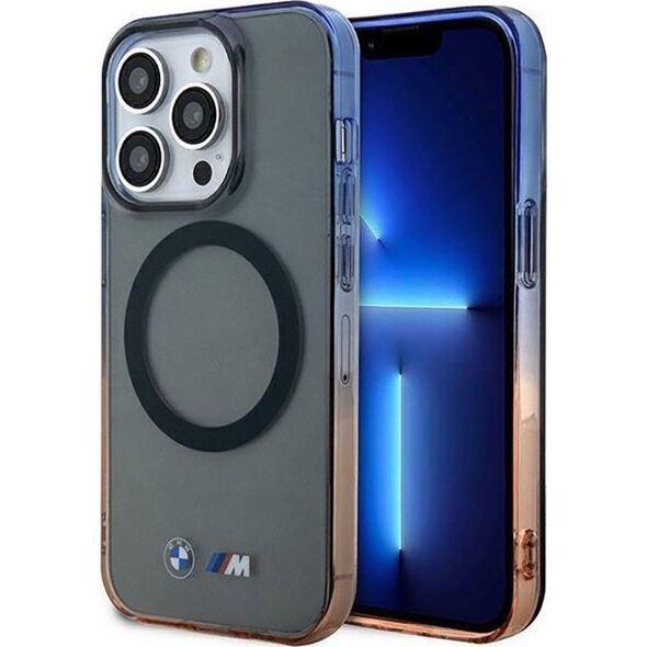 BMW BMW Gradient Bumper MagSafe - Etui iPhone 14 Pro Max (Szary)