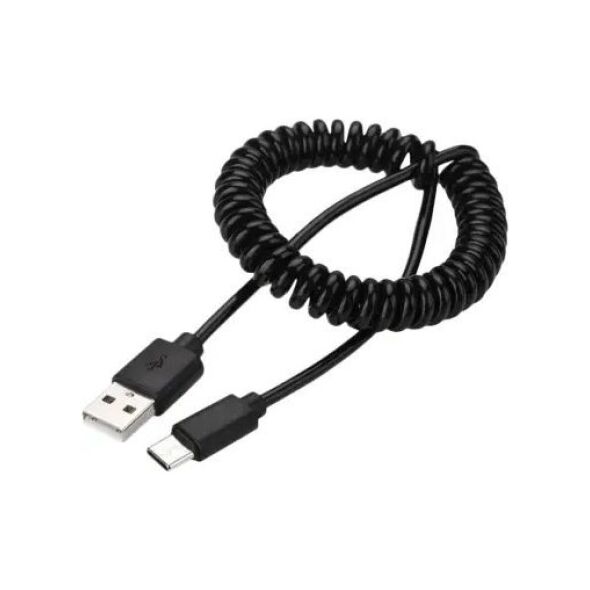 Kabel USB Gembird USB-A - USB-C 1.8 m Czarny (CC-USB2C-AMCM-6)