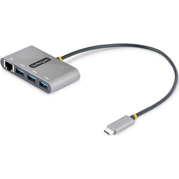 HUB USB StarTech HB30C3A1GEA2 1x RJ-45  + 3x USB-A 3.1 Gen1 (HB30C3A1GEA2)