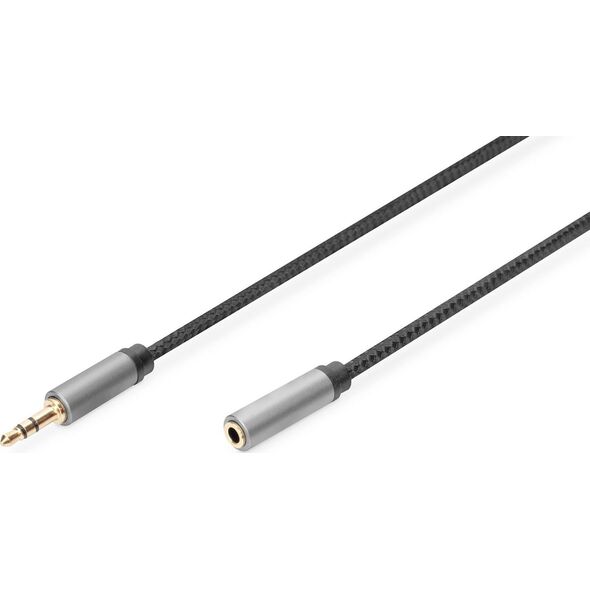 Kabel Digitus Jack 3.5mm - Jack 3.5mm 3m czarny (DB-510210-030-S)