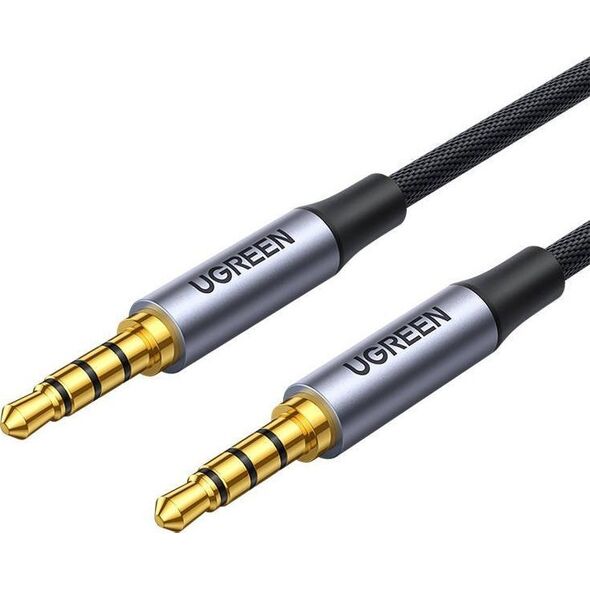 Kabel Ugreen Kabel jack 3,5mm AUX UGREEN 1.5m (szary)