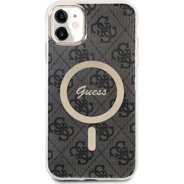 Guess Etui Guess GUHMN61H4STK Apple iPhone 11 czarny/black hardcase 4G MagSafe