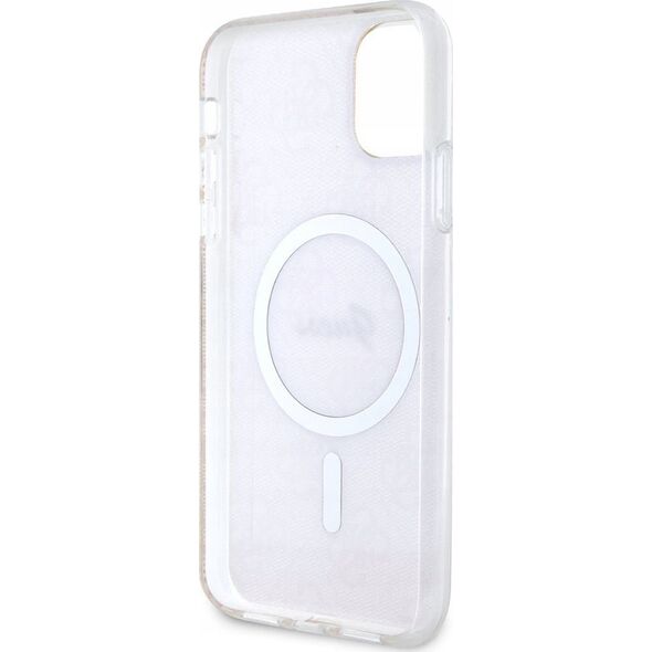 Guess Etui Guess GUHMN61H4STP Apple iPhone 11 różowy/pink hardcase 4G MagSafe