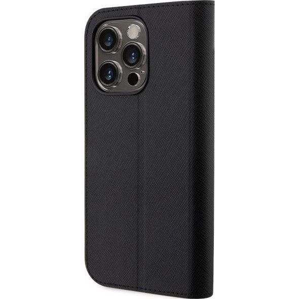 Karl Lagerfeld Etui Karl Lagerfeld KLBKP14XSANKCPK Apple iPhone 14 Pro Max bookcase czarny/black Saffiano Karl & Choupette