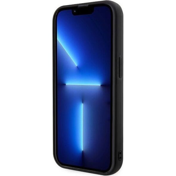 Karl Lagerfeld Etui Karl Lagerfeld KLHCP14L3DRKINK Apple iPhone 14 Pro czarny/black hardcase Rubber Ikonik 3D
