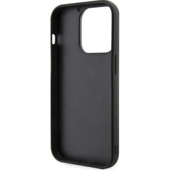 Karl Lagerfeld Etui Karl Lagerfeld KLHCP14L3DRKINK Apple iPhone 14 Pro czarny/black hardcase Rubber Ikonik 3D