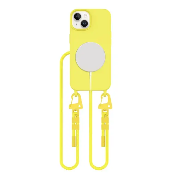 Tech-Protect Magnecklace MagSafe Apple iPhone 15 Canary Yellow