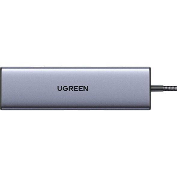 Adapter USB Ugreen Adapter 10w1 UGREEN CM498 Hub USB do 3x USB-A 3.0, HDMI, VGA, RJ45, SD/TF, AUX3.5mm, PD Converter