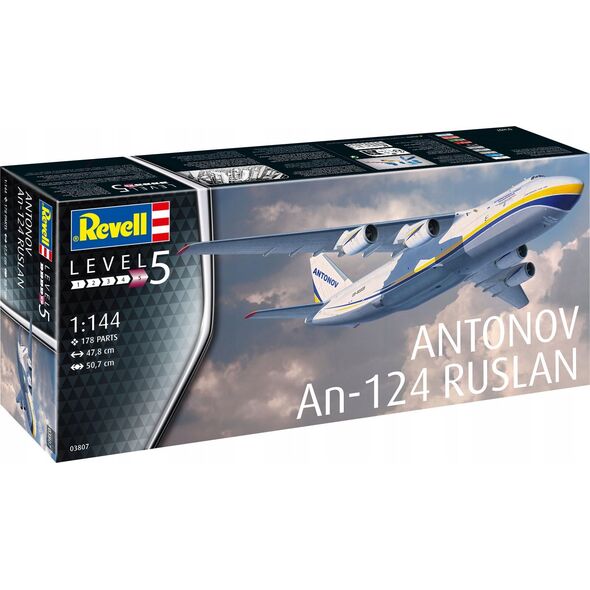 Revell Model plastikowy Antonov AN-124 Ruslan 1/144