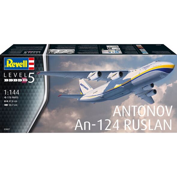 Revell Model plastikowy Antonov AN-124 Ruslan 1/144