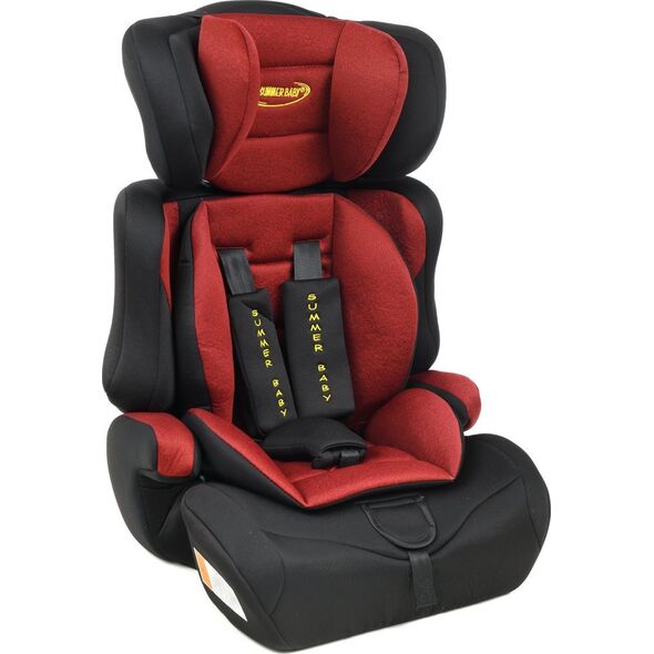 Fotelik samochodowy Summer Baby Fotelik Samochodowy SUMMER BABY Cosmo I-Size 76-150cm CZARNO-CZERWONY