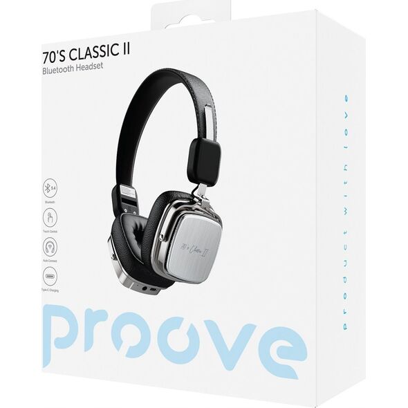 Słuchawki Bezprzewodowe Retro Nauszne Bluetooth 5.4 / 70"classic Ii Proove