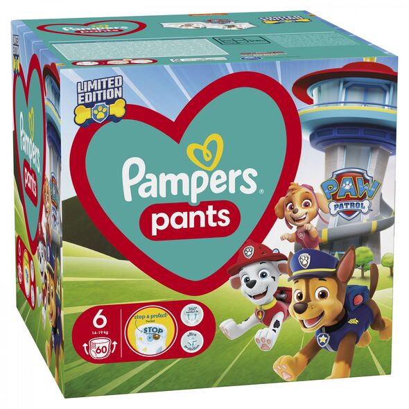 Pampers Pieluchy Baby-Dry 6, 14-19 kg, 60 szt.