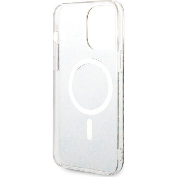 Guess Guess 4G MagSafe - Etui iPhone 14 Pro Max (Brązowy)