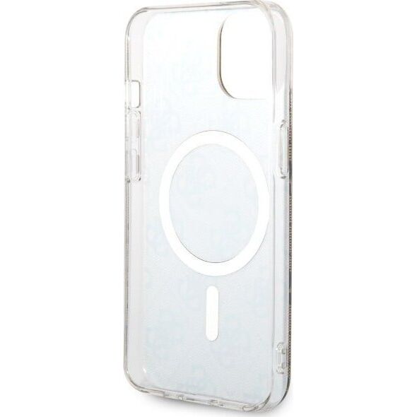 Guess Guess 4G MagSafe - Etui iPhone 14 Plus (Brązowy)