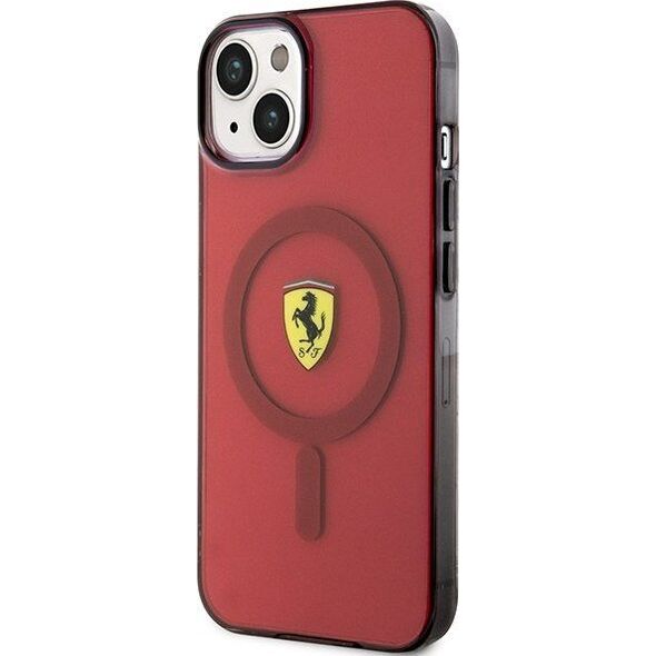 Ferrari Ferrari Translucent MagSafe - Etui iPhone 14 (Czerwony)
