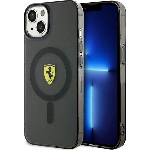 Ferrari Ferrari Translucent MagSafe - Etui iPhone 14 (Czarny)