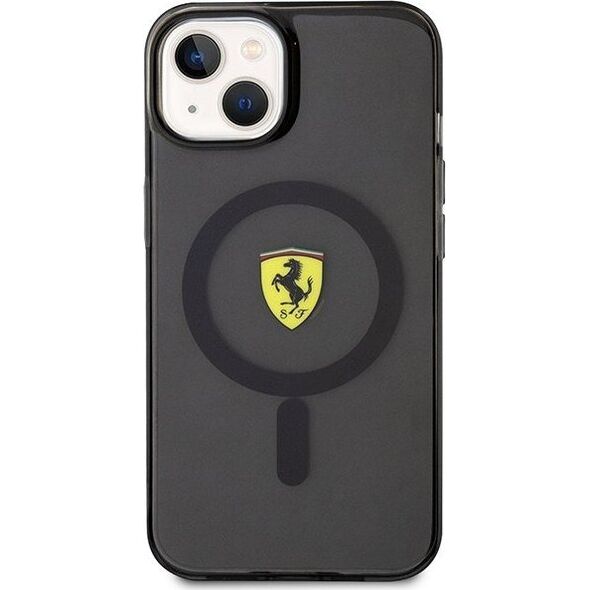 Ferrari Ferrari Translucent MagSafe - Etui iPhone 14 (Czarny)