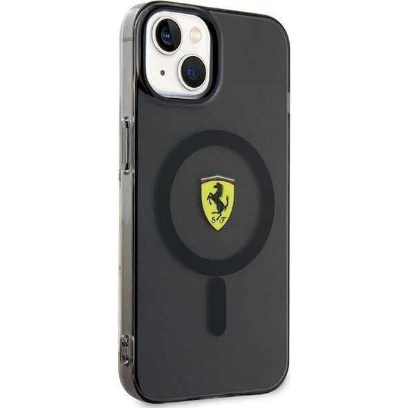 Ferrari Ferrari Translucent MagSafe - Etui iPhone 14 (Czarny)