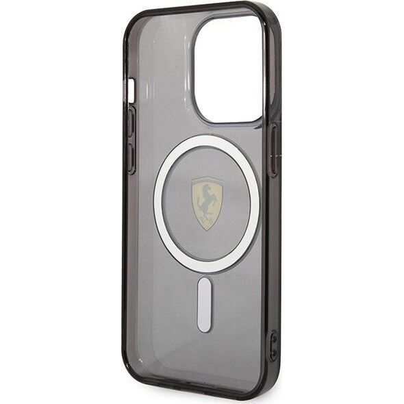 Ferrari Ferrari Translucent MagSafe - Etui iPhone 14 Pro Max (Czarny)
