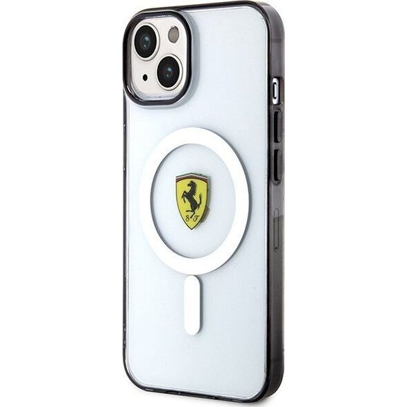 Ferrari Ferrari Outline Magsafe - Etui iPhone 14 Plus (Przezroczysty)