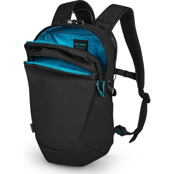 Pacsafe Plecak miejski antykradzieżowy 18l Pacsafe ECO - czarny, z econylu