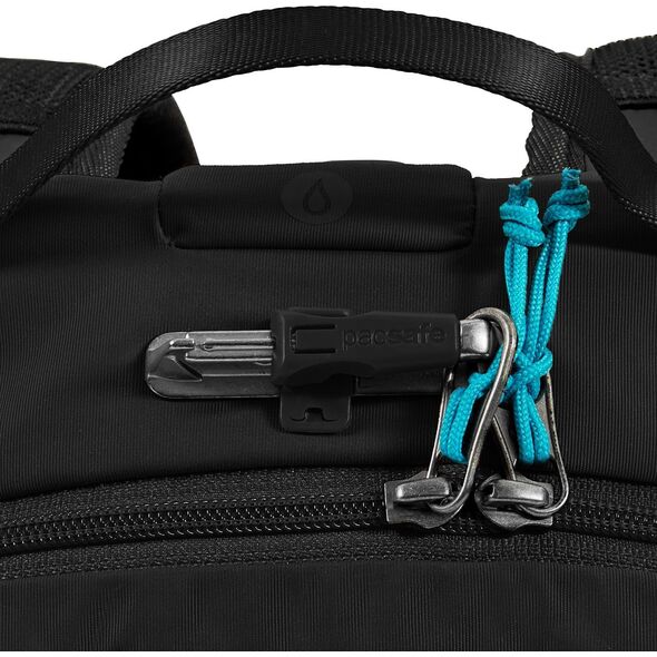 Pacsafe Plecak miejski antykradzieżowy 18l Pacsafe ECO - czarny, z econylu