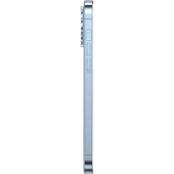Baseus Etui ochronne Baseus Magnetic Crystal Clear do iPhone 13 Pro (transparentne) + szkło hartowane + zestaw czyszczący