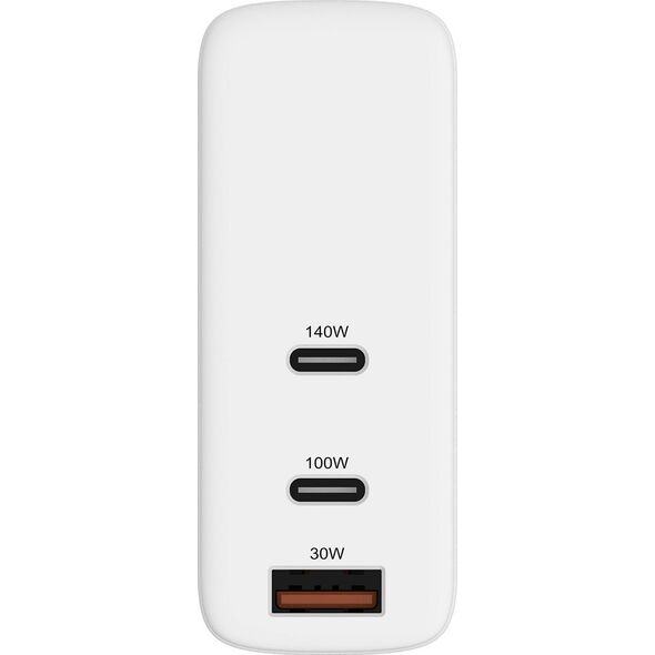Ładowarka HyperDrive Ładowarka USB-C 140 W PD 3.1 z adapterami Biała