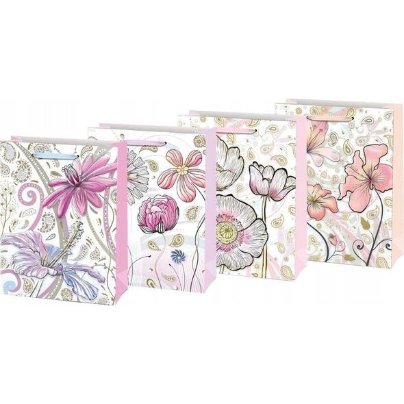 MFP paper torebka na prezent M LUX mix 52 (180x235x80) 5252692