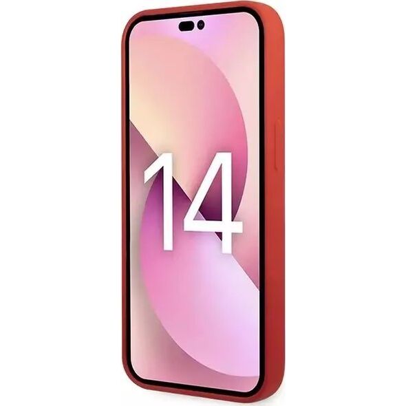 4kom.pl Etui na telefon Tumi Liquid Silicone hardcase do iPhone 14 czerwony/red
